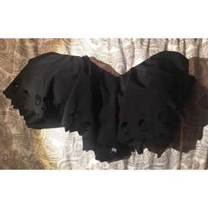 Skull Lace Bikini Top